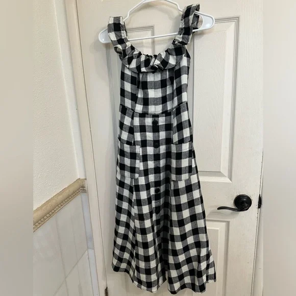 Reformation Gingham print midi dress - Picture 4 of 9
